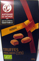 Truffes pralinées (73% cacao) Pérou