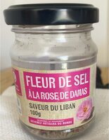 Fleur de sel à la rose de Damas