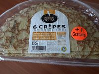 6 crêpes traditionnelles fraîches