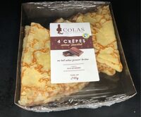 4 crêpes saveur chocolat