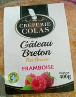 Gâteau Breton Framboise