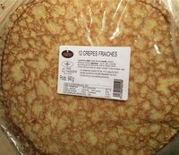 Crepes fraîches x 12