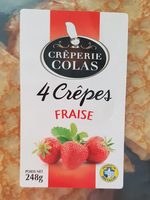Crêpe fraise