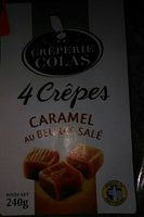Crêpe au caramel et beurre salé
