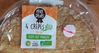 4 Crêpes Bio Fraiches