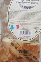 Natte a la crème pâtissière et aux pépites de chocolat