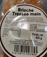 Brioche Tressée main