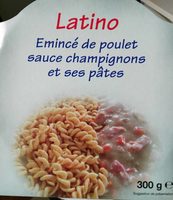 Émincé de Poulet, Sauce Champignon et ses Pâtes