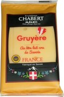 Gruyere AOC 35%MG FRUITIERE CHABERT