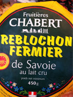 Reblochon Fermier De Savoie Au Lait Cru, 450g