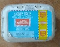 6 oeufs frais