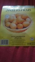 20 oeufs frais