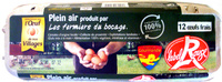 12 oeufs frais