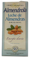 Leche de almendras