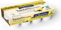 Yaourts vanille BAZINIERE