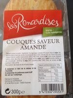Couques Saveur Amande Renardises 300 G