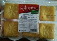 Gâteaux Crème Vanille