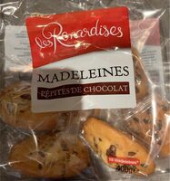 Madeleines pepittes de chocolat