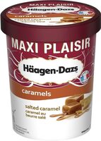 Pot crème glacée - caramel au beurre salé