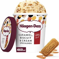 Speculoos caramel biscuits & cream