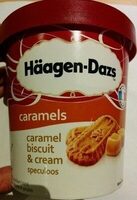 Caramel biscuit and cream speculoos