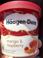 Haagen-dazs Mango & Raspberry