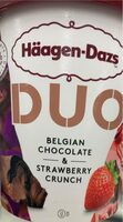 Haagen Dazs belgian chocolate and strawberry crunch ice cream