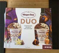 Duo chocolate crunch ice cream