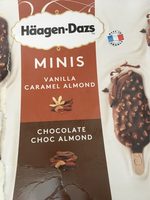 Mini Bâtonnets vanille caramel almond / chocolat almond