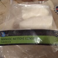 Manioc nettoyé congelé