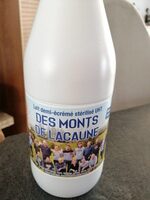 Lait demie écrémé stérilisé UHT des monts de Lacaune