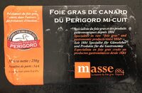 Foie Gras de canard du Perigord Mi-Cuit