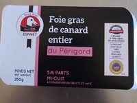 Foie gras de canard entier du Périgord