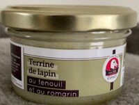Terrine de lapin au fenouil et au romarin