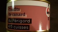 Confits de canard du Périgord