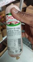 Saucisson de volaille à l'ail piment
