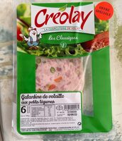 Galantine de volaille aux petits legumes