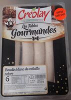 Boudin blanc de volaille nature