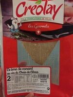 Creme de canard au vin de cilaos