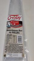 Saucisson sec de volaille