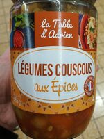Légumes Coucous aux épices