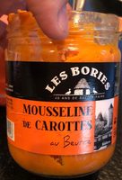 Mousseline de carottes