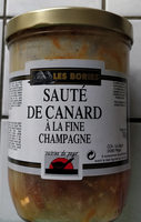 Sauté de canard à la fine champagne