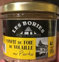 Confit de foie de volaille au porto