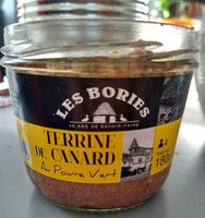 Terrine de canard au poivre vert