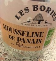 Mousseline de panais au potimarron