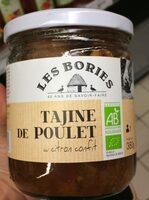 Tajine de poulet au citron confit