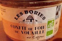 Confit de foie de volaille au cognac