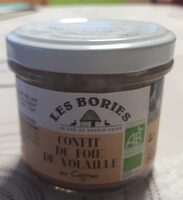 Confit de foie de volaille au cognac