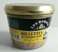 Rillettes de canard et porc au magret fumé